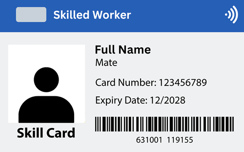 Blue - Skilled Worker